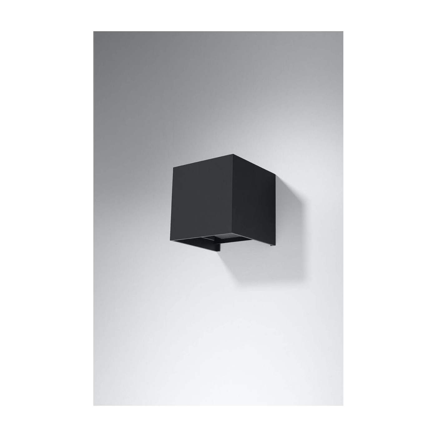 Kinkiet LUCA Czarny LED IP54 SL.0545 Sollux