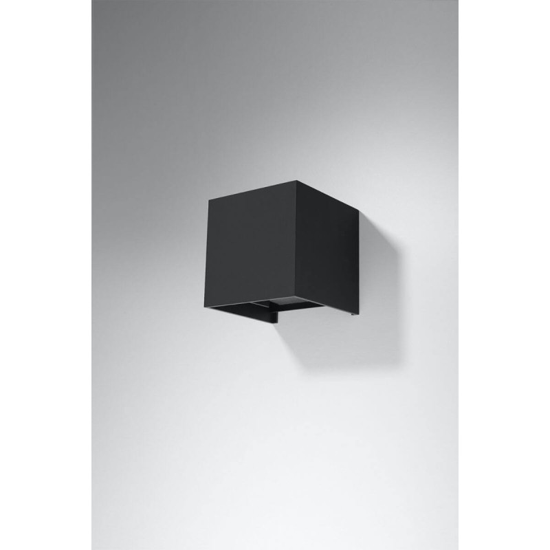 Kinkiet LUCA Czarny LED IP54 SL.0545 Sollux