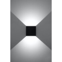 Kinkiet LUCA Czarny LED IP54 SL.0545 Sollux