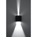 Kinkiet LUCA Czarny LED IP54 SL.0545 Sollux