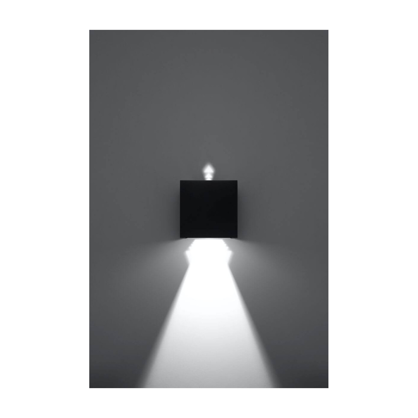 Kinkiet LUCA Czarny LED IP54 SL.0545 Sollux