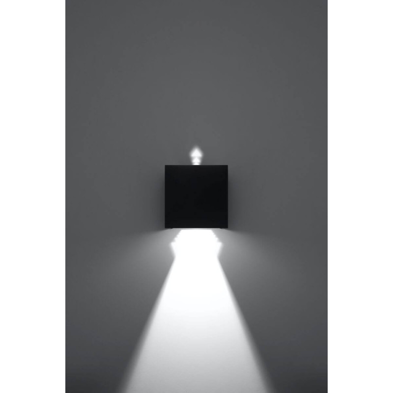 Kinkiet LUCA Czarny LED IP54 SL.0545 Sollux
