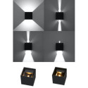 Kinkiet LUCA Czarny LED IP54 SL.0545 Sollux