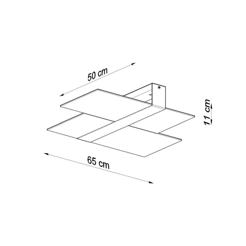 Plafon Massimo Chrom SL.0188 Sollux