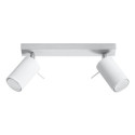 Plafon Ring 2 Biały SL.0088 Sollux