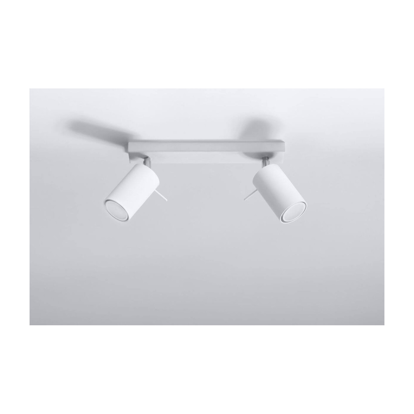 Plafon Ring 2 Biały SL.0088 Sollux