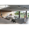Plafon Merida 6L Czarny SL.0460 Sollux
