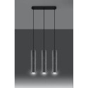 Lampa Wisząca Luvo Szary 3 SL.0655 Sollux