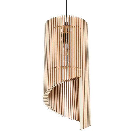 Lampa Wisząca Alexia Naturalne Drewno SL.0640 Sollux