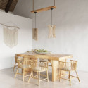 Lampa Wisząca Alexia Naturalne Drewno SL.0640 Sollux
