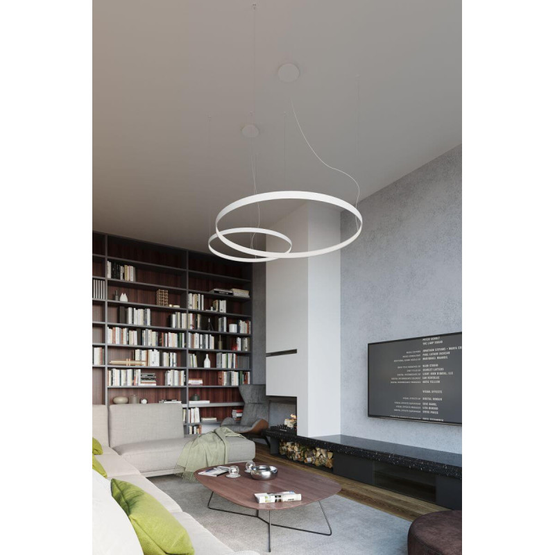 Żyrandol Rio 78 Biały LED 3000K TH.102 Sollux