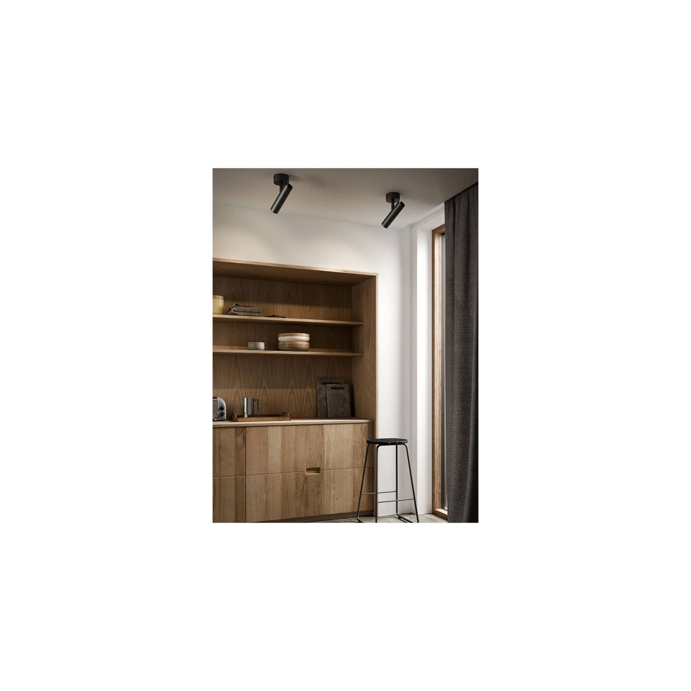 Lampa Sufitowa MIB 6 Czarna DFTP 2020666003 Nordlux