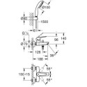 Jednouchwytowa Bateria Wannowa Start 23413002 Grohe
