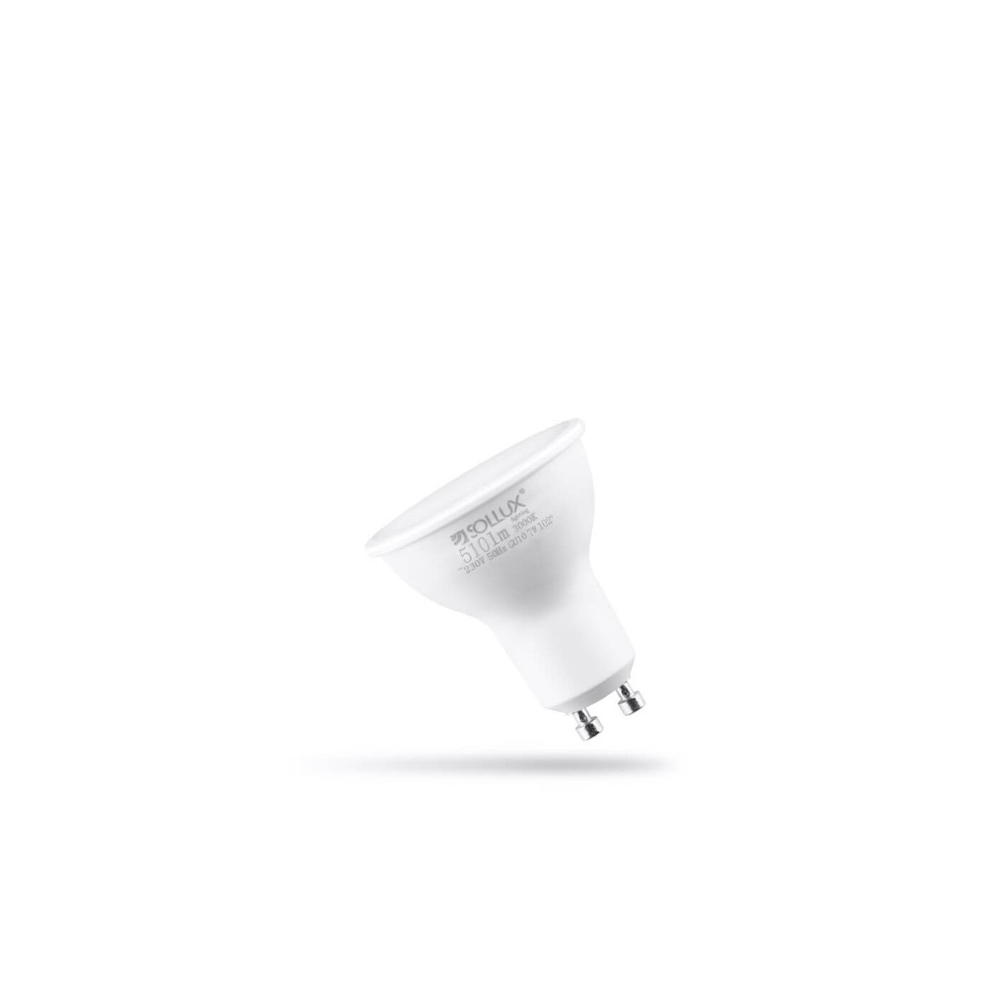 Żarówka LED GU10 3000K 7W 510lm SL.0972 Sollux