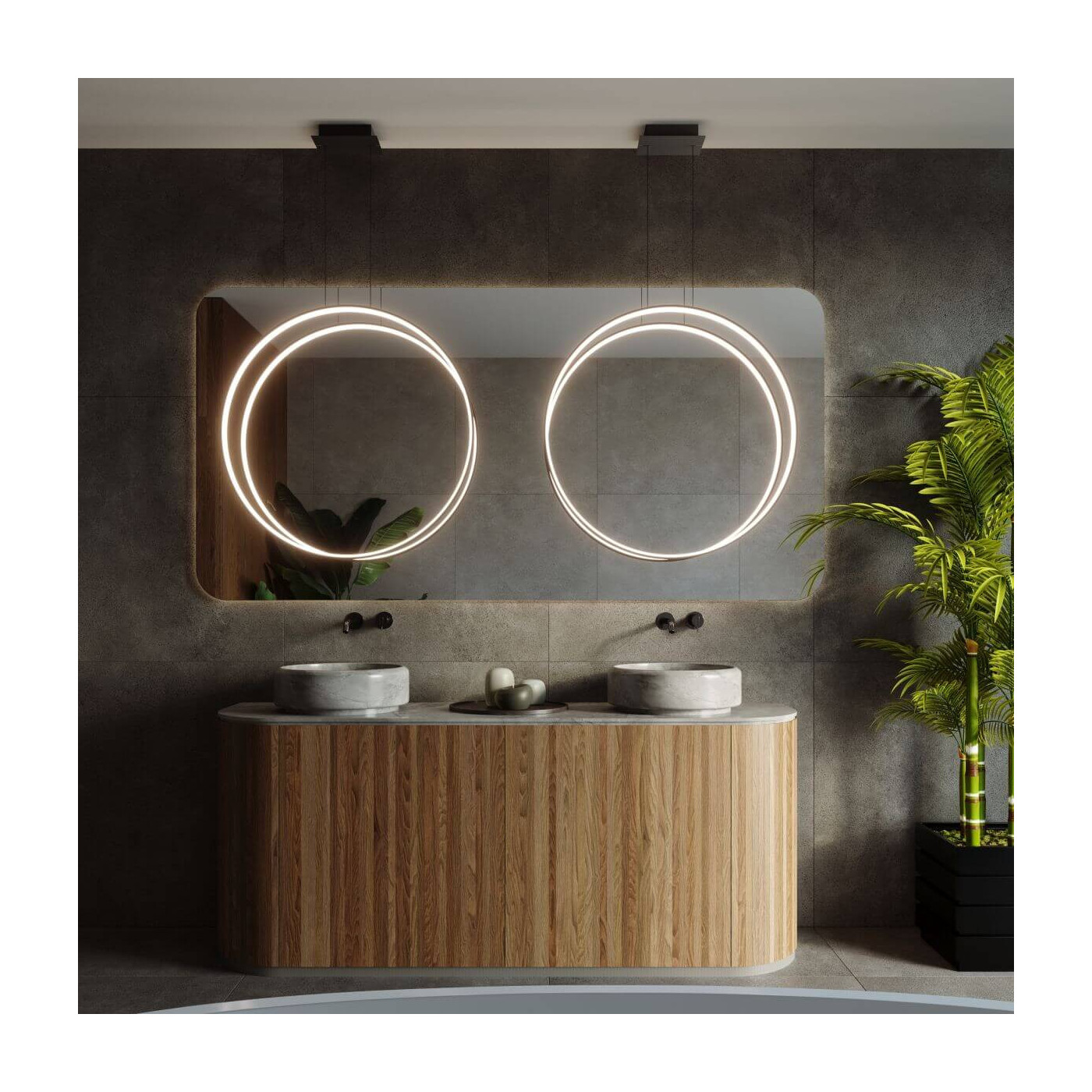Lampa Wisząca Rio 78 Czarny LED 3000K TH.118 Sollux