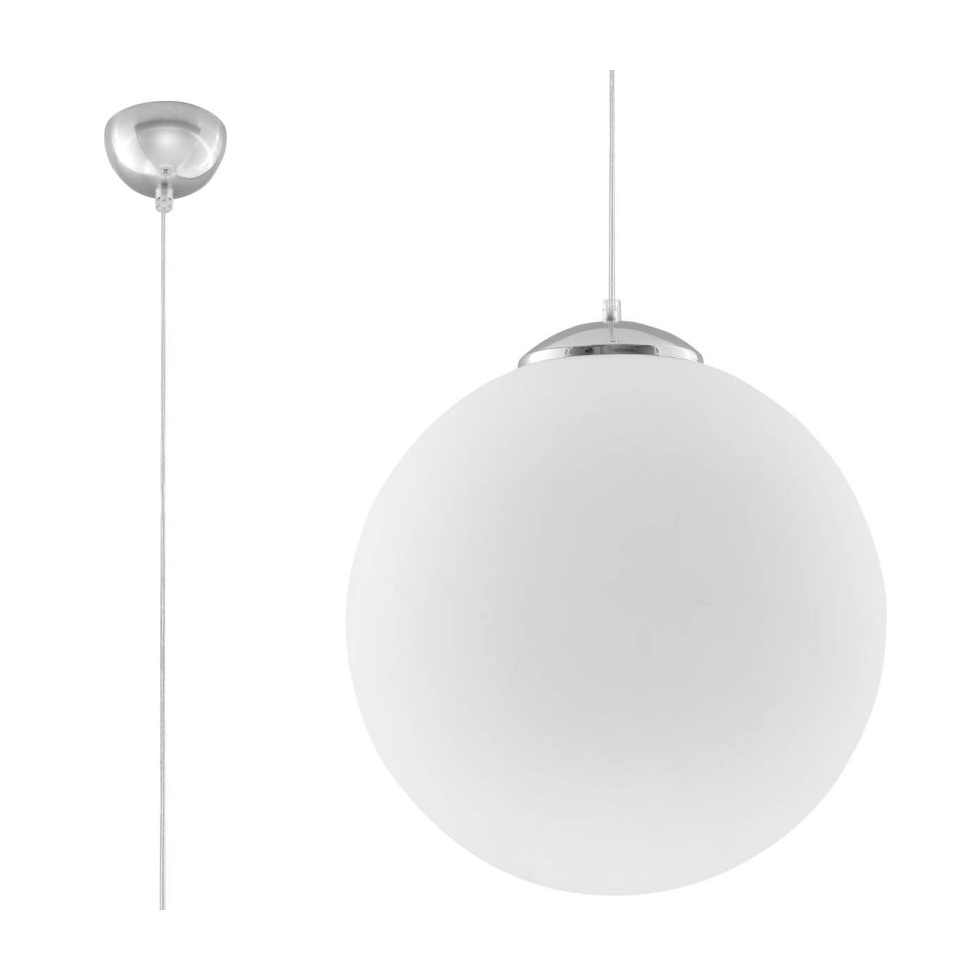 Lampa Wisząca Ugo 30 Chrom SL.0264 Sollux