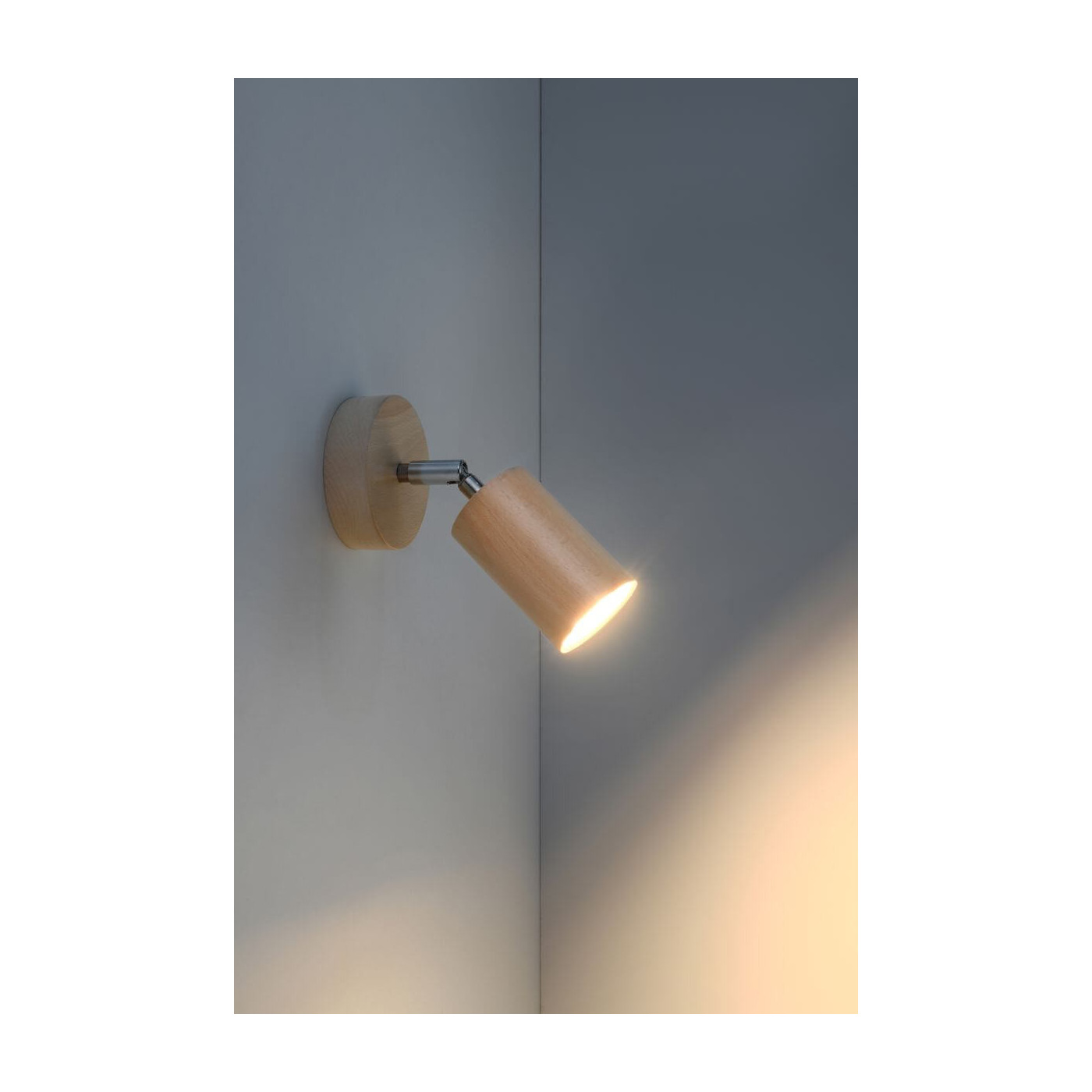 Kinkiet Berg Naturalne Drewno SL.0701 Sollux