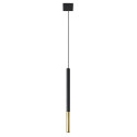 Lampa Wisząca Mozaica 1 Czarny/Złoty SL.0891 Sollux