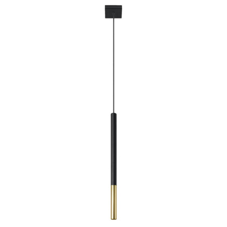 Lampa Wisząca Mozaica 1 Czarny/Złoty SL.0891 Sollux