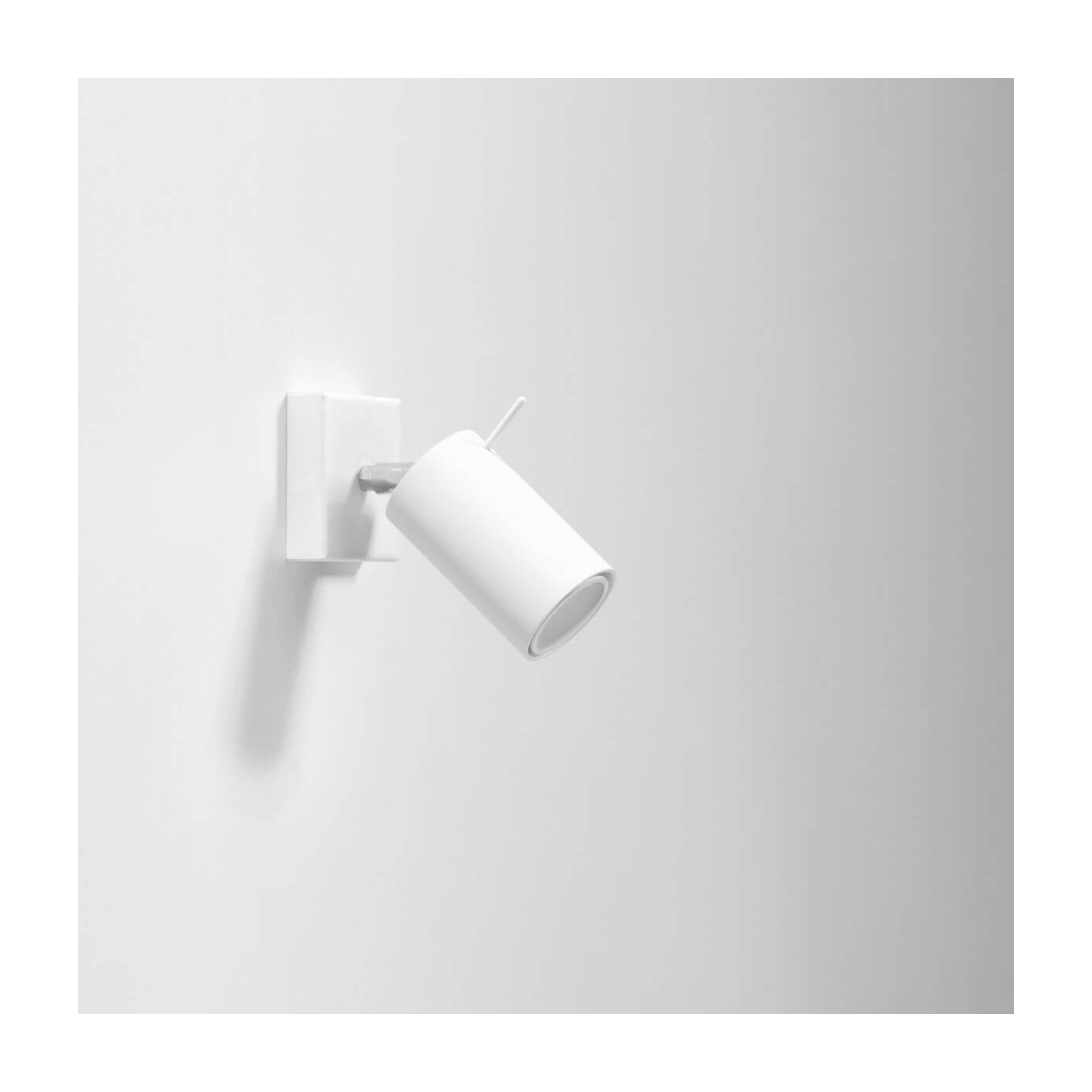 Kinkiet Ring Biały SL.0087 Sollux