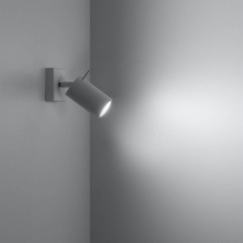 Kinkiet Ring Biały SL.0087 Sollux