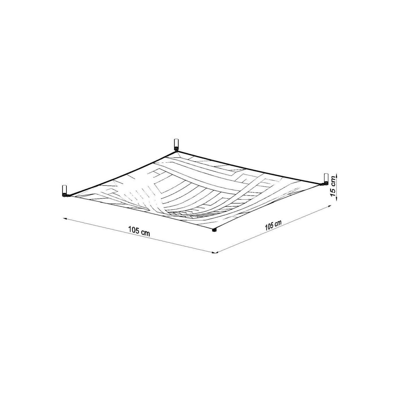 Plafon Luna 2 Biały SL.0738 Sollux