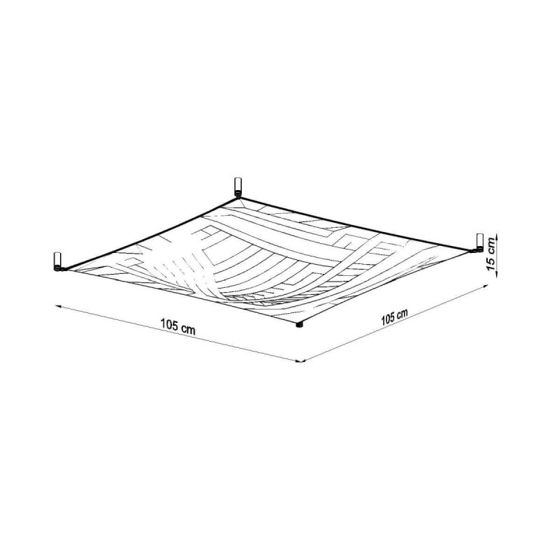 Plafon Luna 2 Biały SL.0738 Sollux