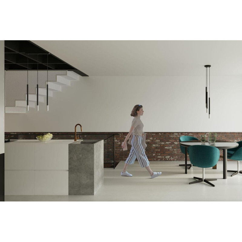 Lampa Wisząca Mozaica 3P Czarny/Chrom SL.0887 Sollux