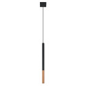 Lampa Wisząca Mozaica 1 Czarny/Miedziany SL.0888 Sollux