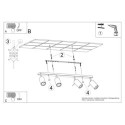 Plafon Ring 4L Chrom SL.0731 Sollux