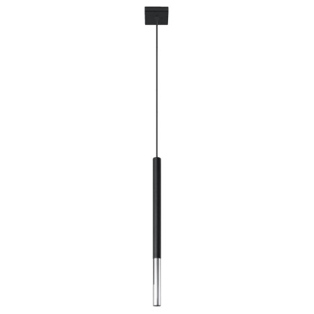 Lampa Wisząca Mozaica 1 Czarny/Chrom SL.0885 Sollux