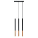 Lampa Wisząca Mozaica 3L Czarny/Miedziany SL.0889 Sollux
