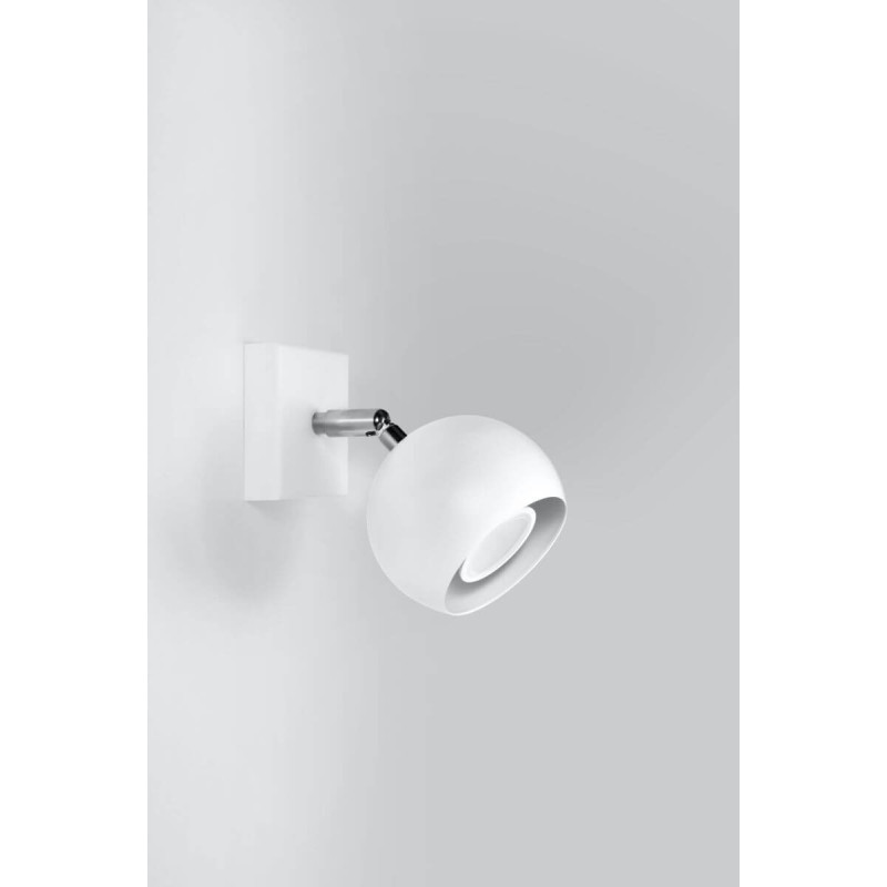 Kinkiet Oculare Biały SL.0437 Sollux