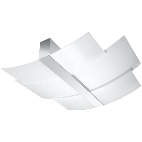 Plafon Celia Chrom/Biały SL.0351 Sollux