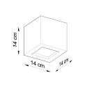 Kinkiet Ceramiczny Leo SL.0005 Sollux
