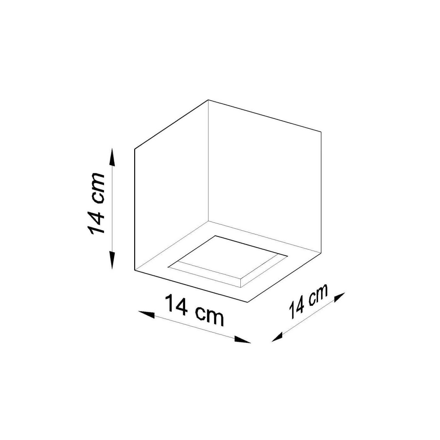 Kinkiet Ceramiczny Leo SL.0005 Sollux