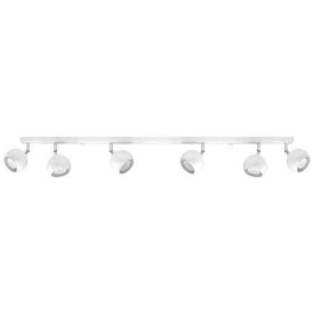 Plafon Oculare 6L Biały SL.0442 Sollux