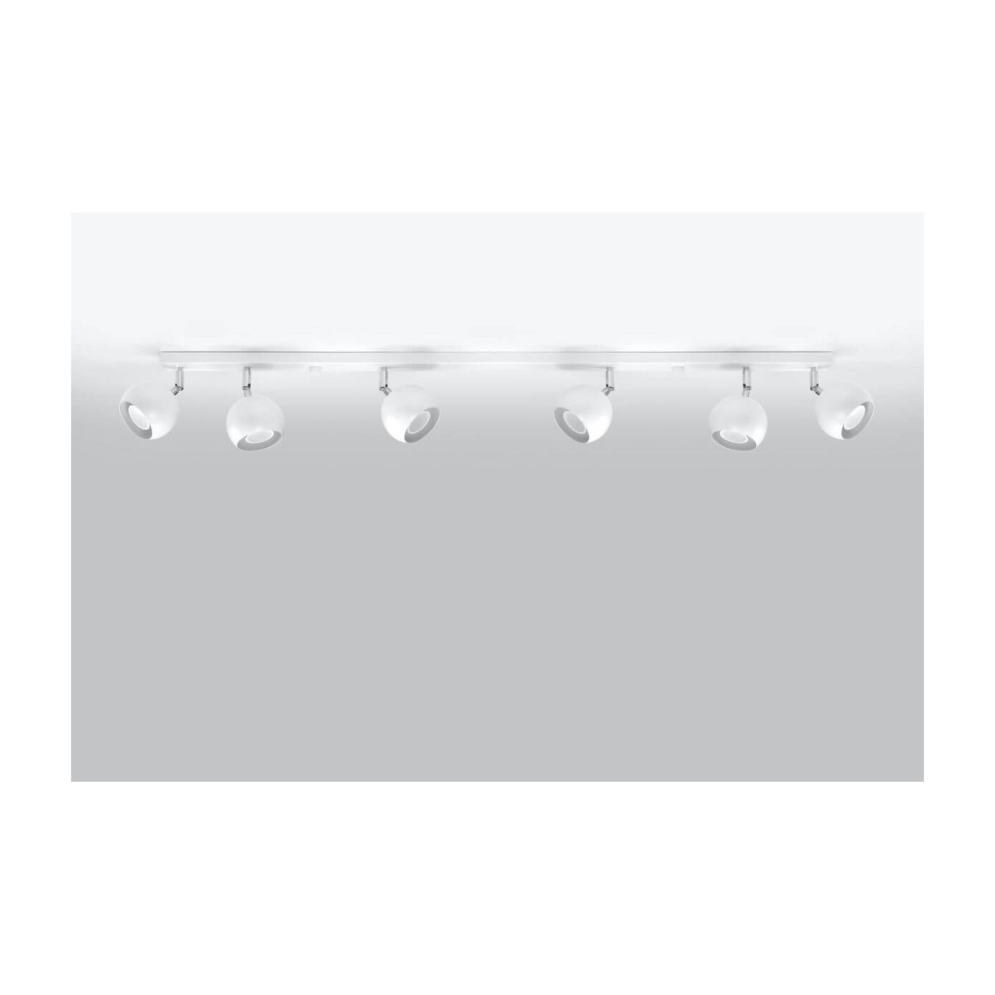 Plafon Oculare 6L Biały SL.0442 Sollux