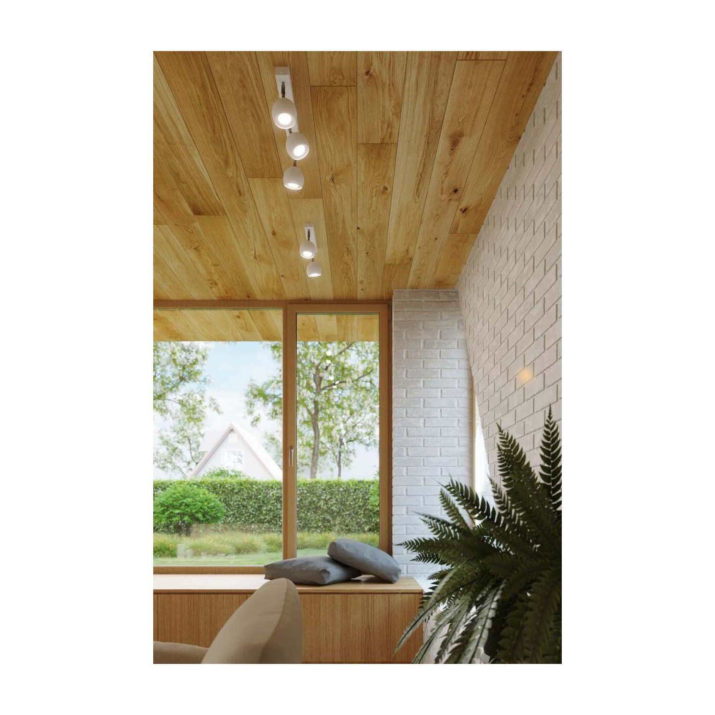 Plafon Oculare 6L Biały SL.0442 Sollux