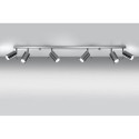 Plafon Ring 6L Chrom SL.0732 Sollux