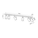 Plafon Ring 6L Chrom SL.0732 Sollux