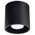 Plafon ORBIS 1 Czarny SL.0016 Sollux