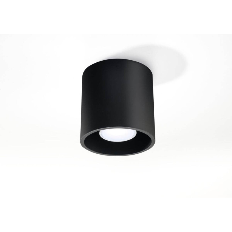 Plafon ORBIS 1 Czarny SL.0016 Sollux