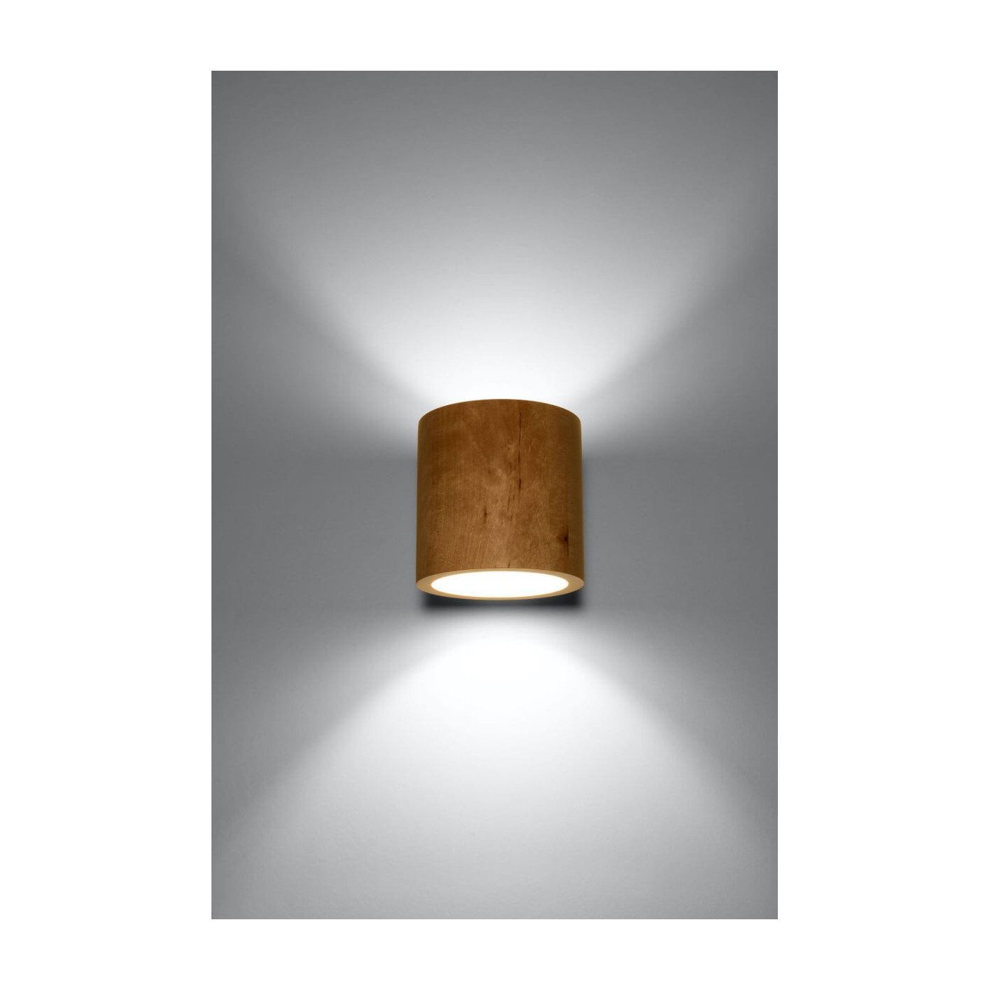 Kinkiet Orbis Naturalne Drewno SL.0490 Sollux