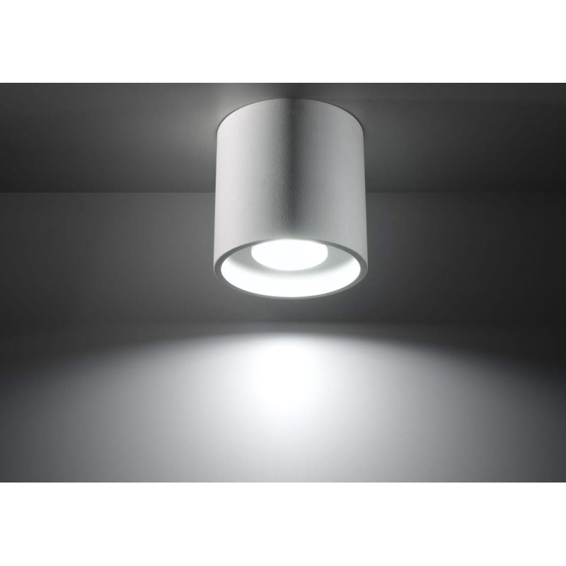 Plafon Orbis 1 Biały SL.0021 Sollux