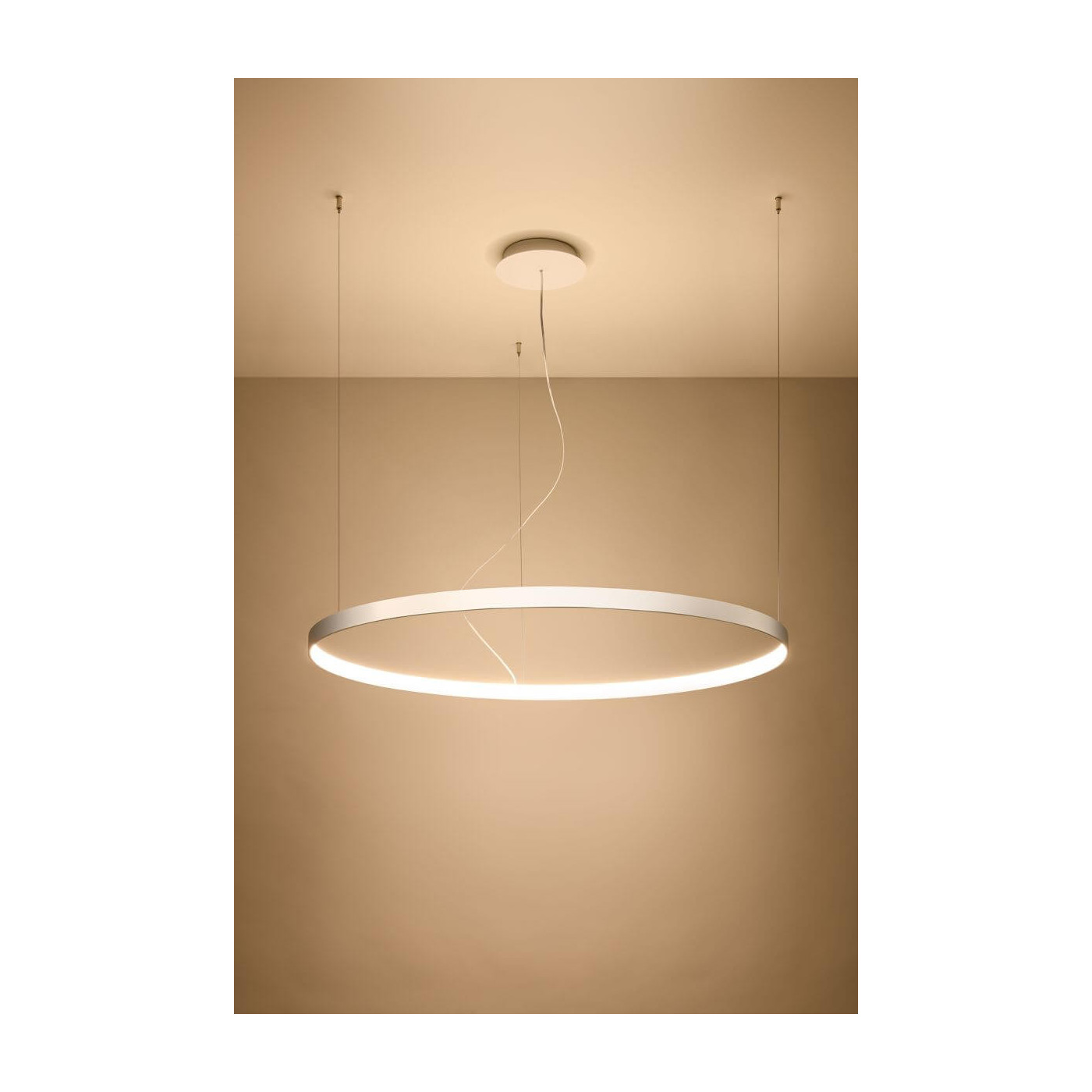 Żyrandol Rio 110 Biały LED 3000K TH.104 Sollux