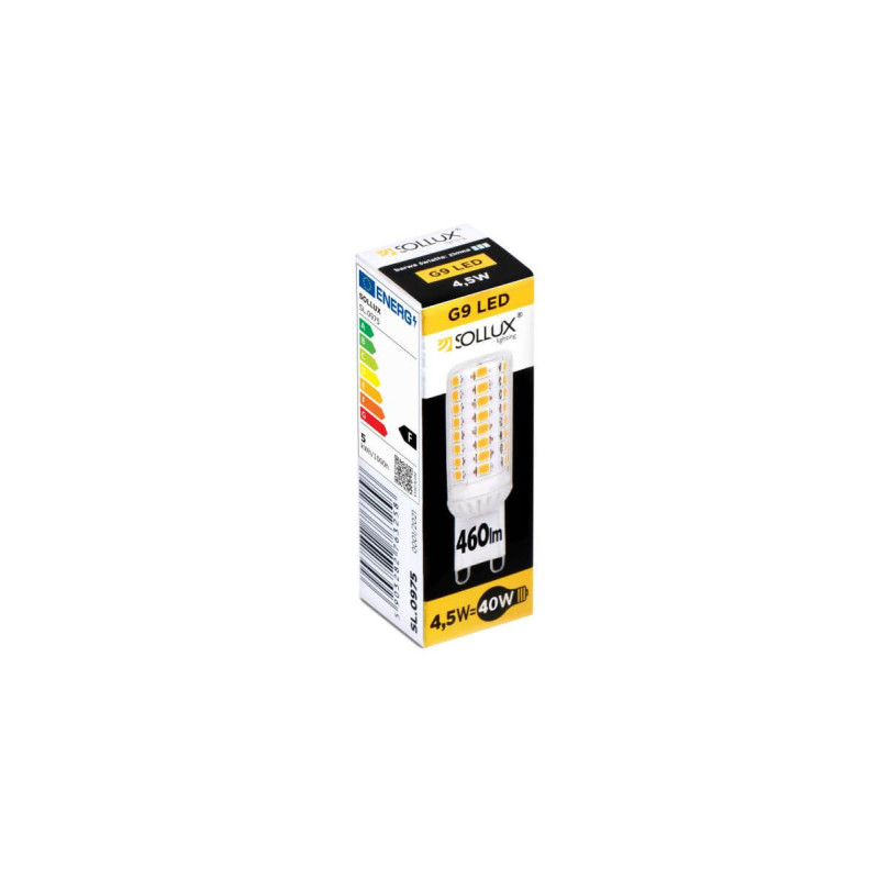 Żarówka LED G9 4000K 4,5W 460lm SL.0975 Sollux