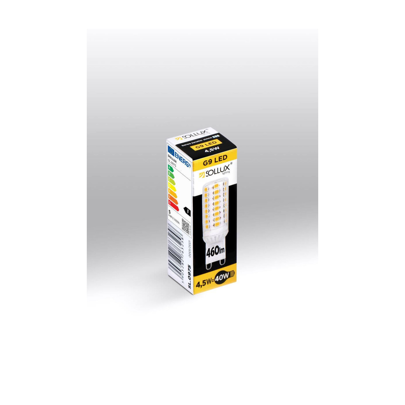 Żarówka LED G9 4000K 4,5W 460lm SL.0975 Sollux