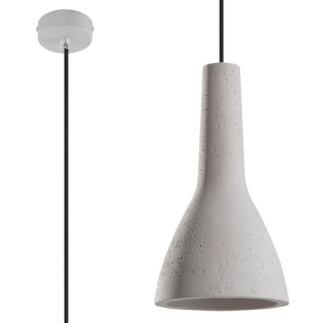 Lampa Wisząca Empoli Szary SL.0280 Sollux