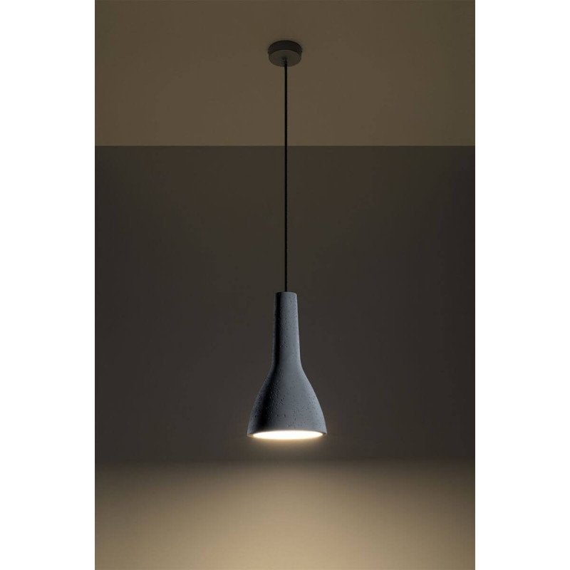 Lampa Wisząca Empoli Szary SL.0280 Sollux